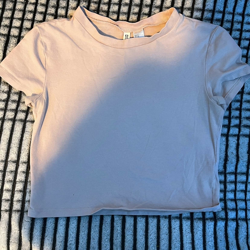 H&M divided light pink size M